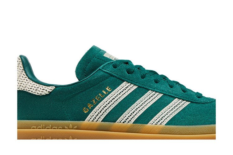 adidas Gazelle Bold Collegiate Green White Gold (Women's)