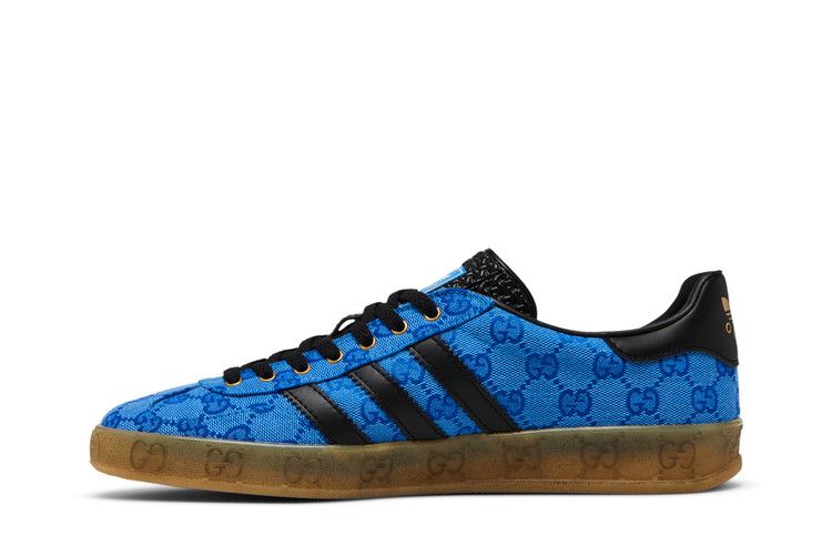 adidas x Gucci Gazelle Blue GG Monogram