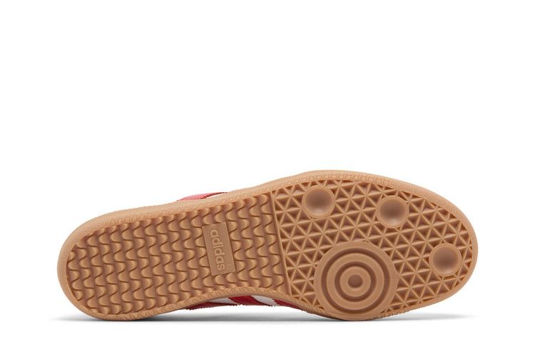 adidas Samba OG White Solar Red Gum (Women's)
