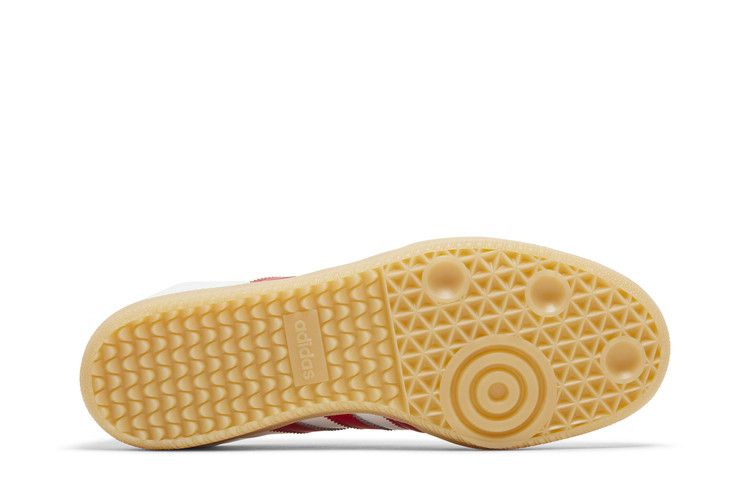 adidas Samba OG Cloud White Collegiate Red Gum (GS)