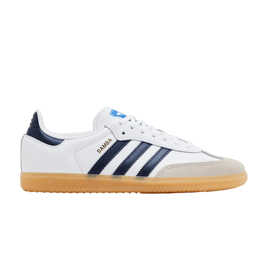 adidas Samba OG Cloud White Collegiate Navy Gum (GS)