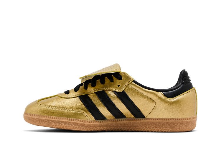 adidas Samba LT Gold Metallic Black Gum (Women's)