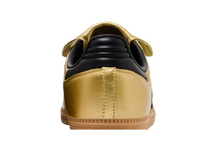 adidas Samba LT Gold Metallic Black Gum (Women's)