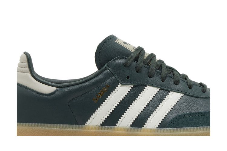 adidas Samba OG Mineral Green Off White Putty Grey (GS)