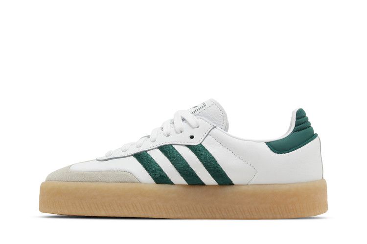 adidas Sambae White Collegiate Green Gum (Women's)