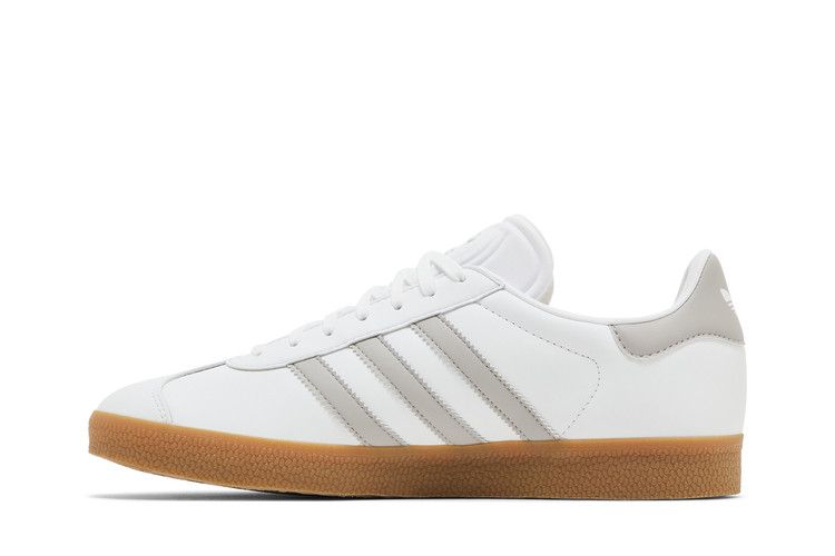 adidas Gazelle White Grey Gum
