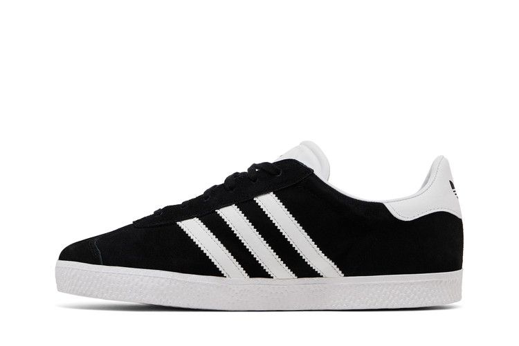 adidas Gazelle Core Black Cloud White Gold Metallic (GS)