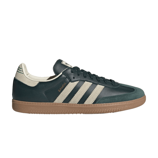 adidas Samba OG Shadow Green Cream White Gold Metallic