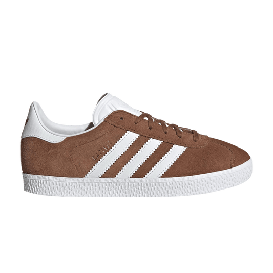 adidas Gazelle Preloved Brown Cloud White Gold Metallic (GS)