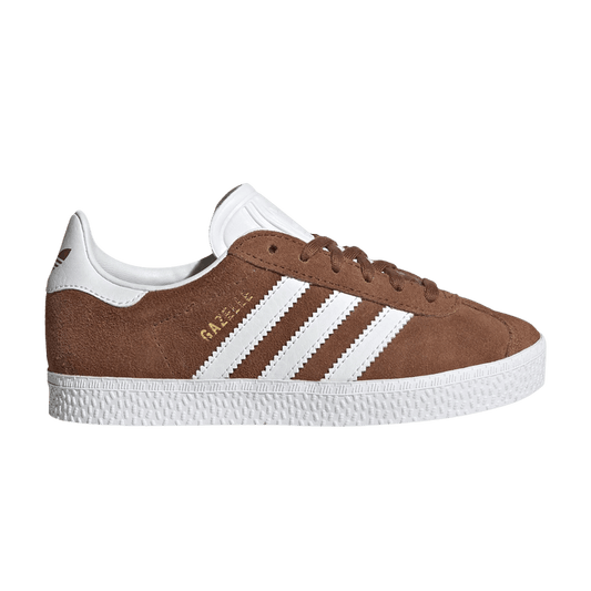 adidas Gazelle Preloved Brown Cloud White Gold Metallic (PS)