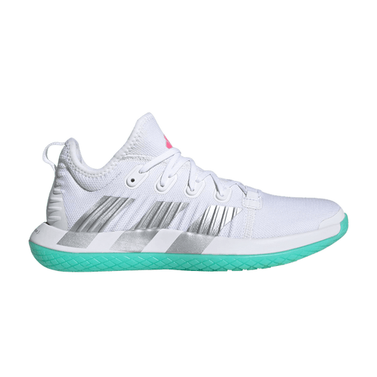 adidas Stabil Next Gen Handball Cloud White Silver Metallic Lucid Pink (Women's)