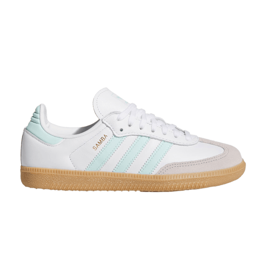 adidas Samba OG White Semi Flash Aqua (GS)
